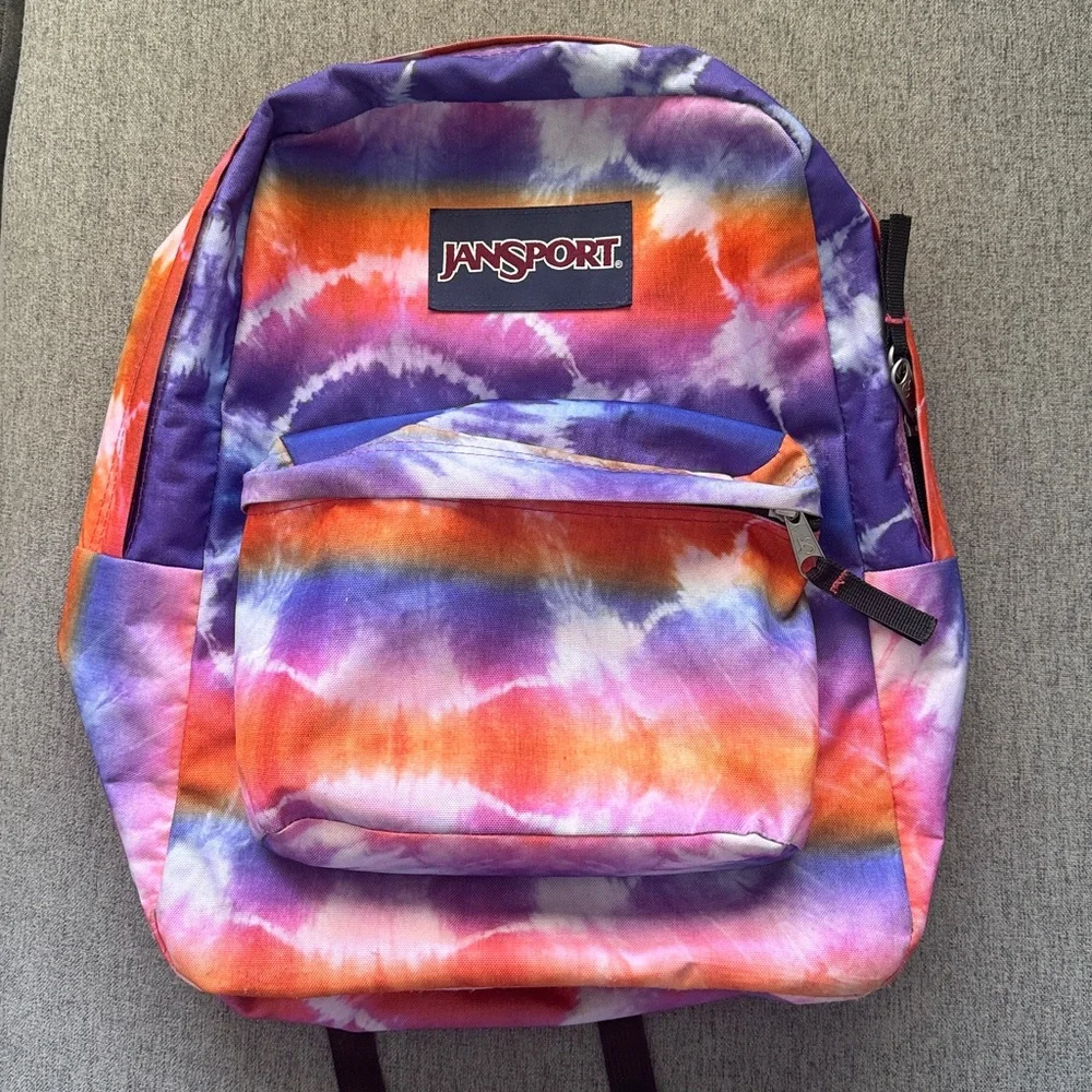 🔥Jansport Superbreak Tie Dye Backpack - Picture 2 of 8